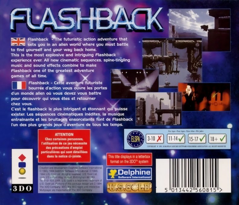 Flashback : The Quest for Identity dos