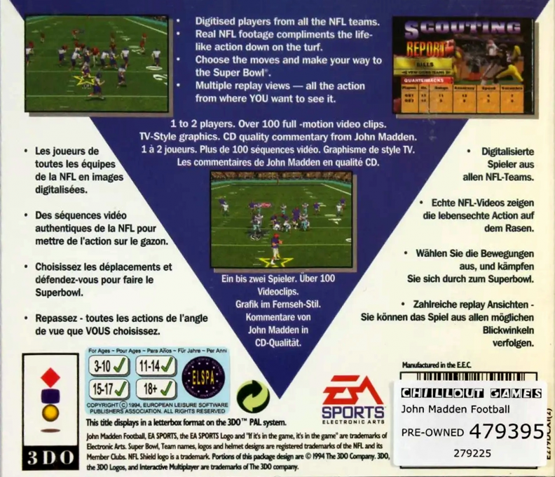 John Madden Football - Dos
