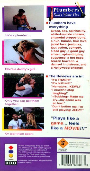 Plumbers Don't Wear Ties dos