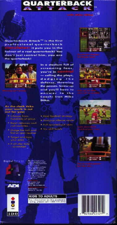 Quarterback Attack with Mike Ditka dos