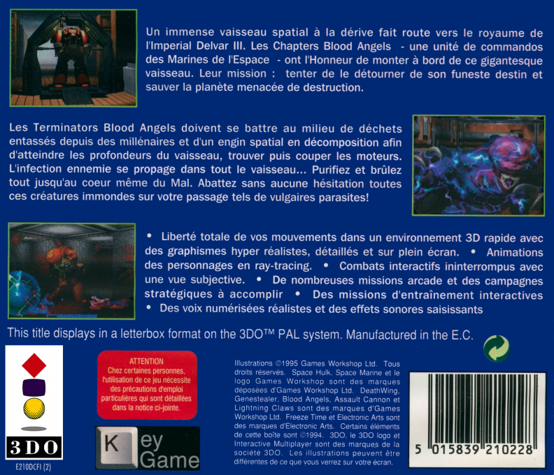 Space Hulk - Vengeance Of The Blood Angels - Dos