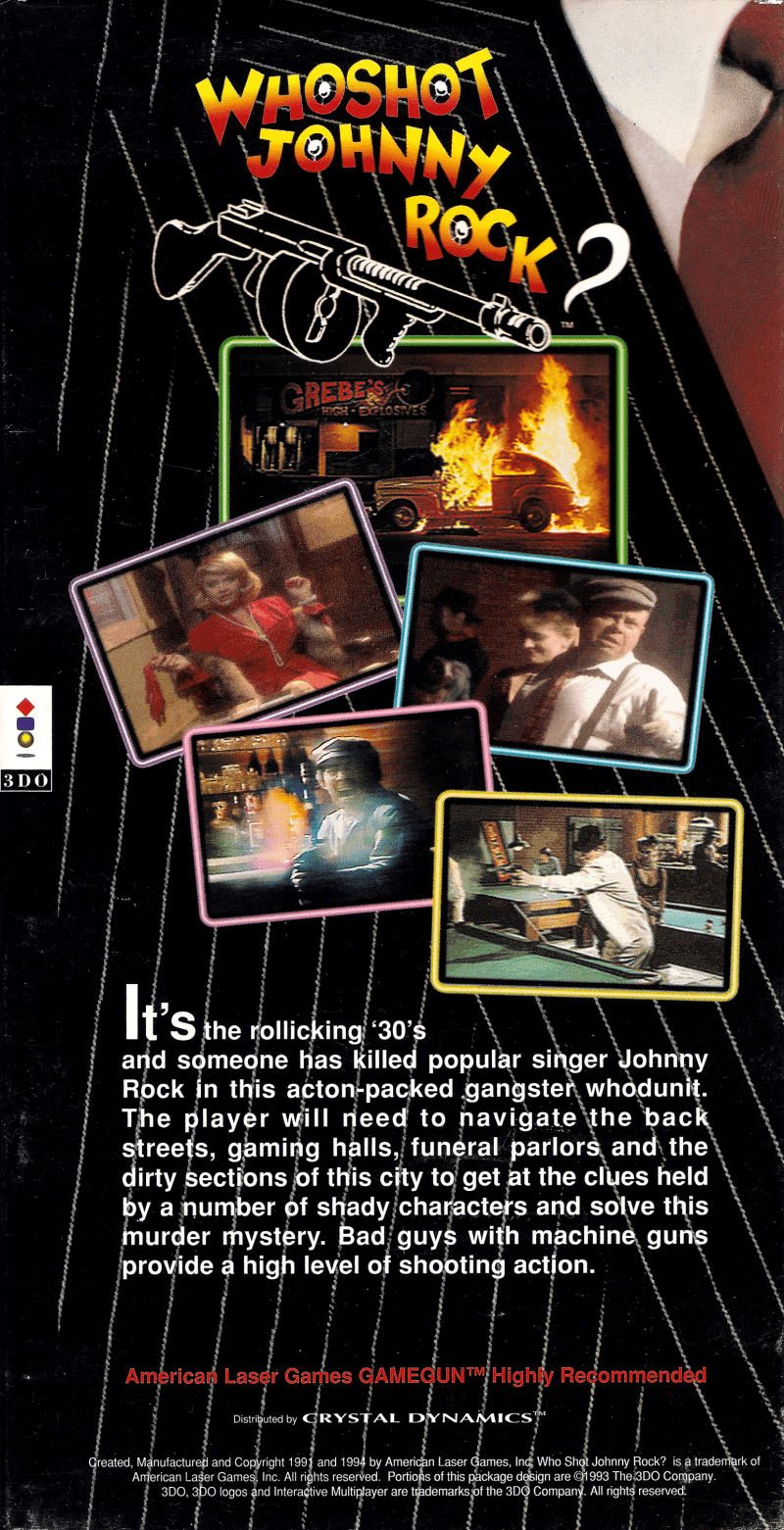 Who Shot Johnny Rock - Dos