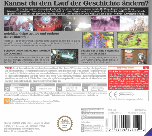 Fire Emblem: Awakening - Dos