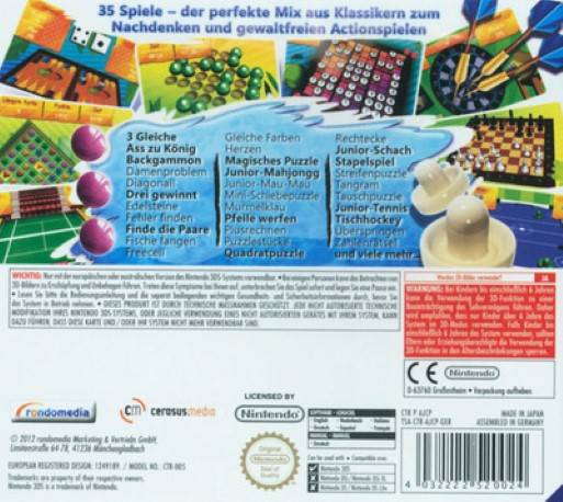 Junior Classic Games 3d - Dos