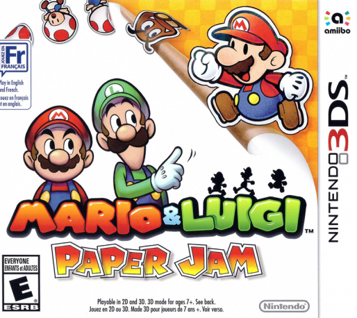 Mario And Luigi Paper Jam