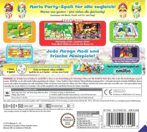 Mario Party - Star Rush - Dos