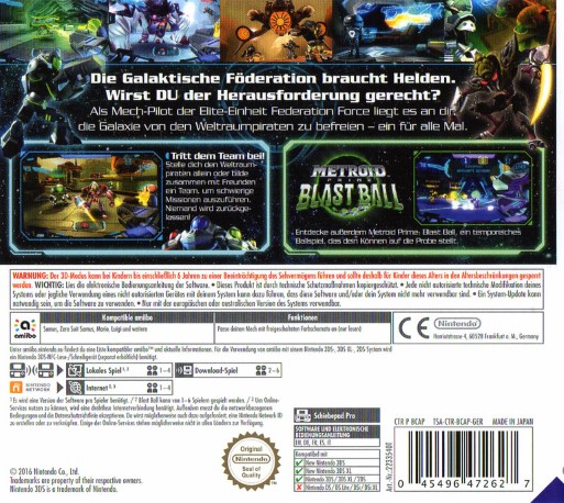 Metroid Prime Federation Force - Dos