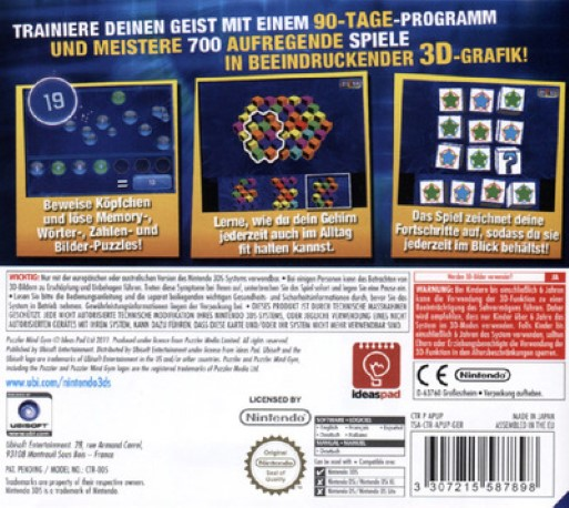 Mind Quizz : Entraînez votre logique - Dos