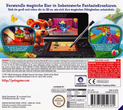 Petz Fantasy 3D - Dos