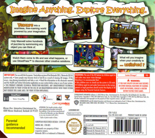 Scribblenauts Unlimited - Dos