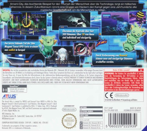 Shin Megami Tensei - Devil Summoner - Soul Hackers - Dos