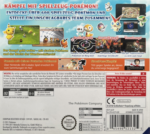 Super Pokemon Rumble - Dos