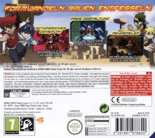 Tenkai Knights: Brave Battle - Dos