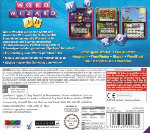 Word Wizard 3d - Dos