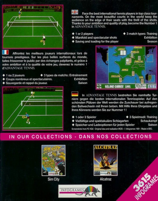 Advantage Tennis - Dos