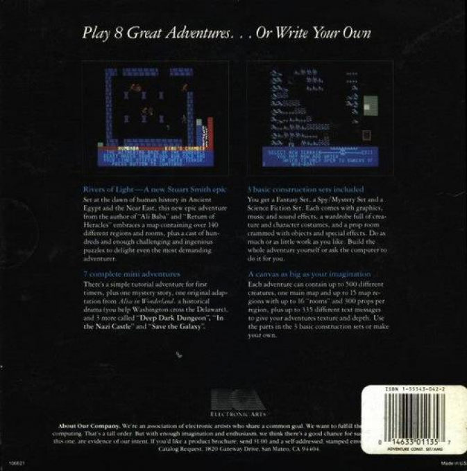 Adventure Construction Set - Dos