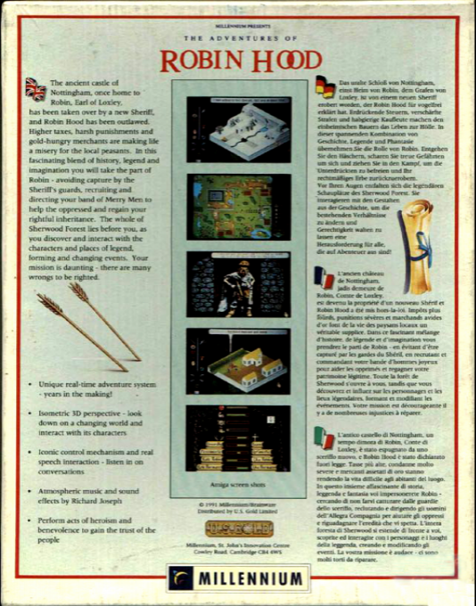 Adventures Of Robin Hood, The - Dos