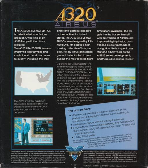 Airbus 320 : Europe - Dos