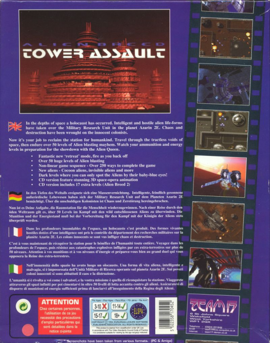 Alien Breed - Tower Assault CD32 - Dos
