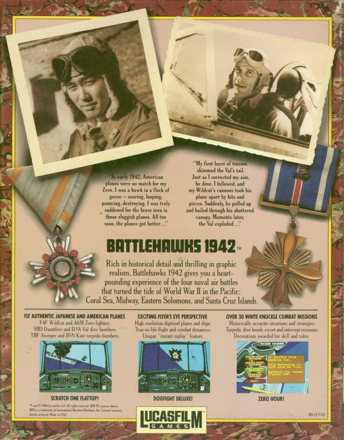 Battlehawks 1942 - Dos
