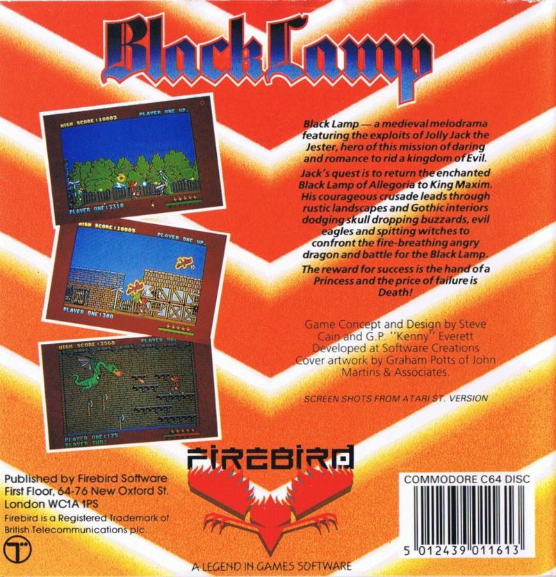 Black Lamp - Dos