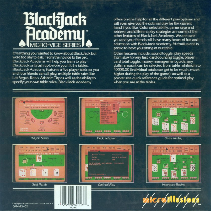 Blackjack Academy - Dos