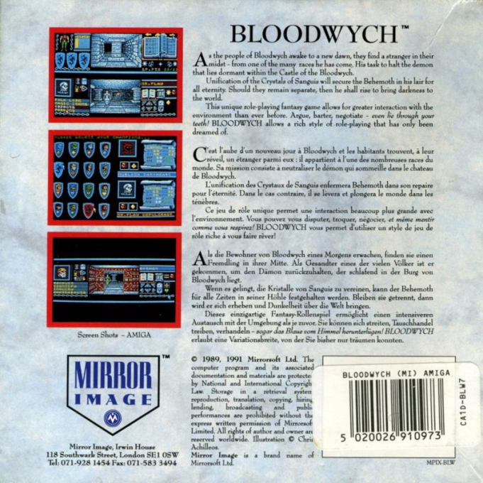 Bloodwych - Dos