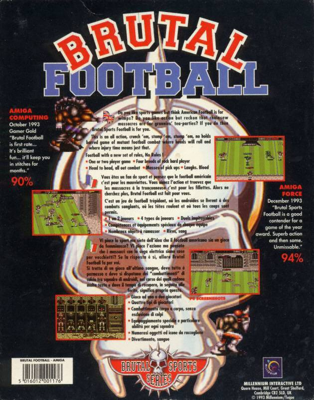 Brutal Football - Deluxe Edition - Dos