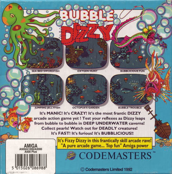 Bubble Dizzy - Dos