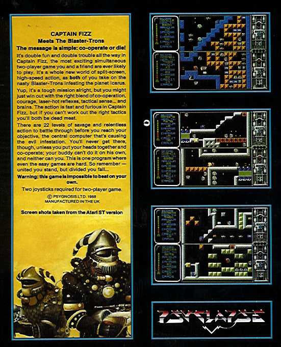 Captain Fizz Meets the Blaster-Trons - Dos