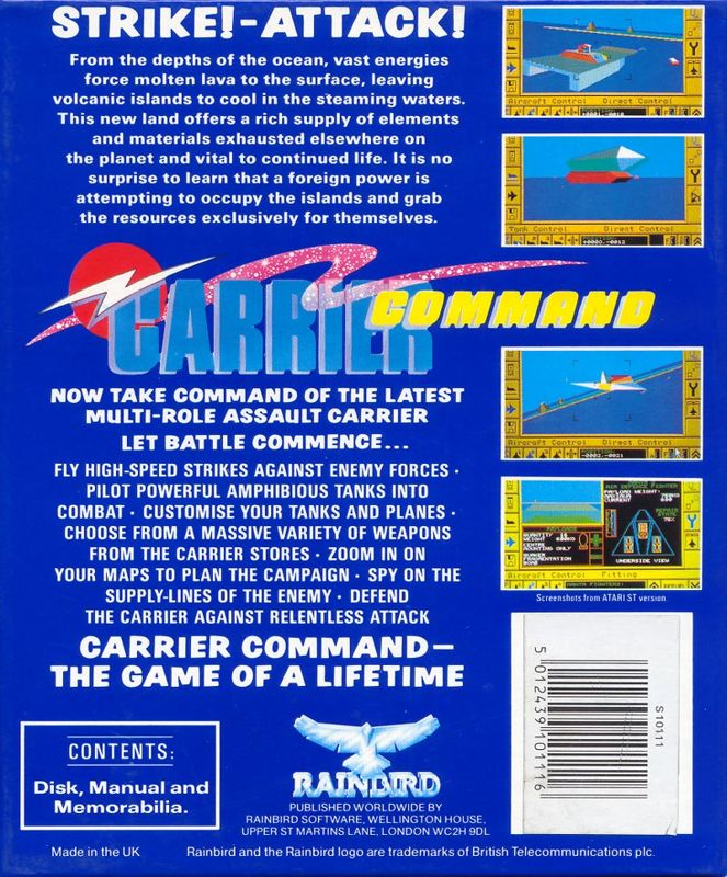 Carrier Command - Dos