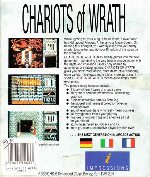 Chariots of Wrath - Dos