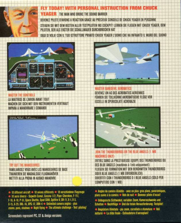 Chuck Yeager's Advanced Flight Trainer 2.0 - Dos