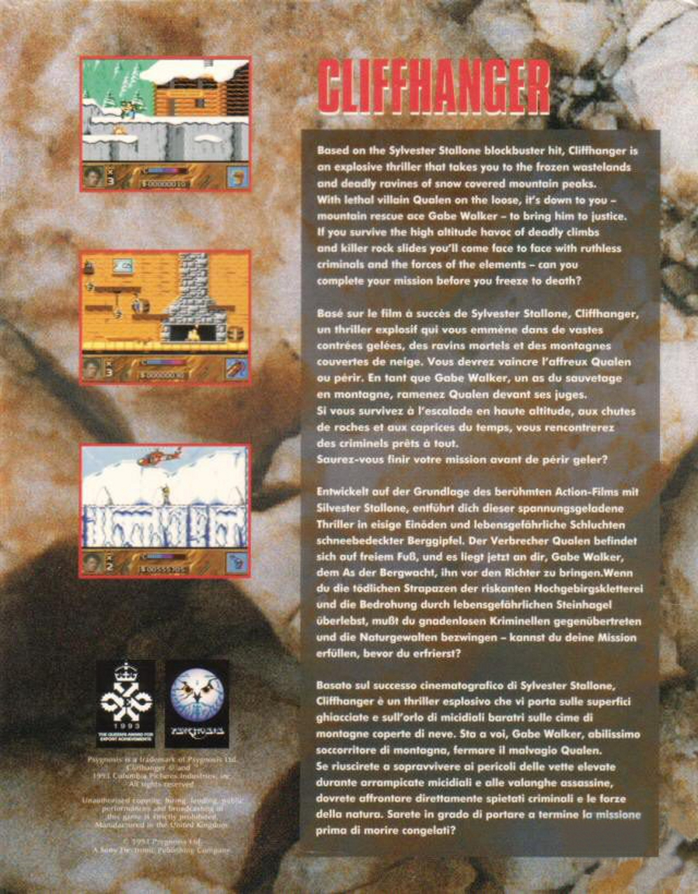 Cliffhanger - Dos