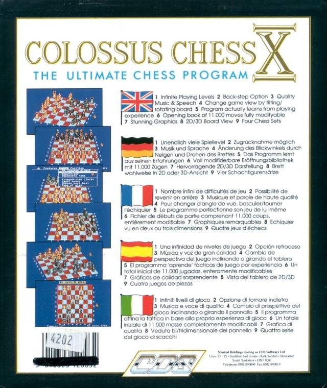 Colossus Chess X dos