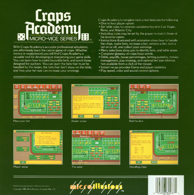 Craps Academy - Dos