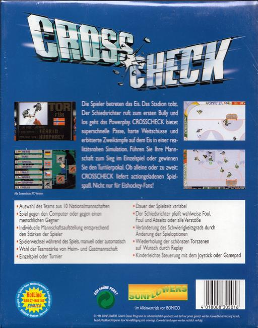 Crosscheck - Eishockey Action - Dos