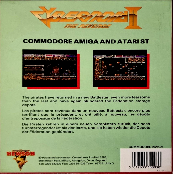 Cybernoid 2 - The Revenge - Dos