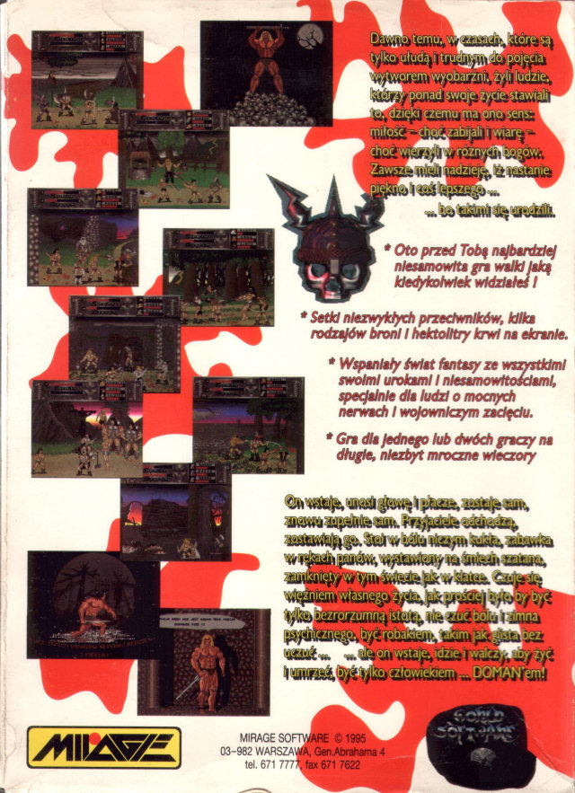 Doman - Grzechy Ardana - Dos