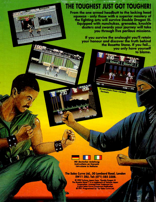 Double Dragon 3 - The Rosetta Stone - Dos
