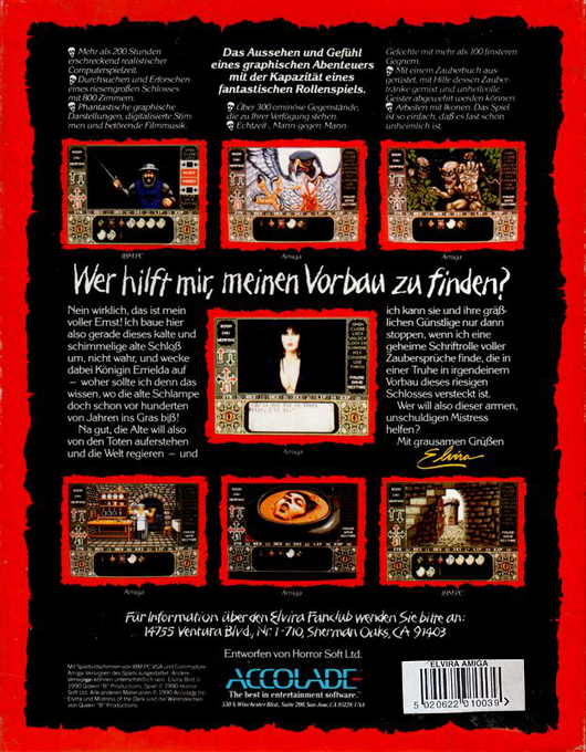 Elvira - Mistress Of The Dark - Dos