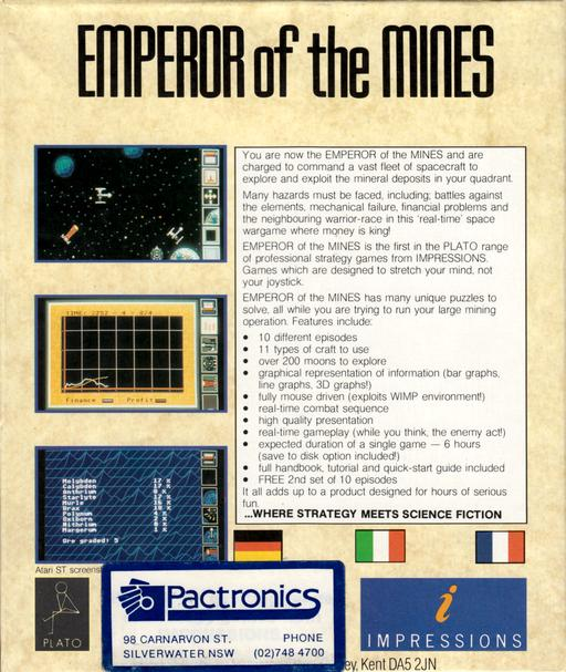 Emperor of the Mines - Dos