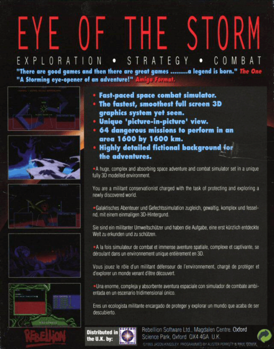 Eye Of The Storm - Dos