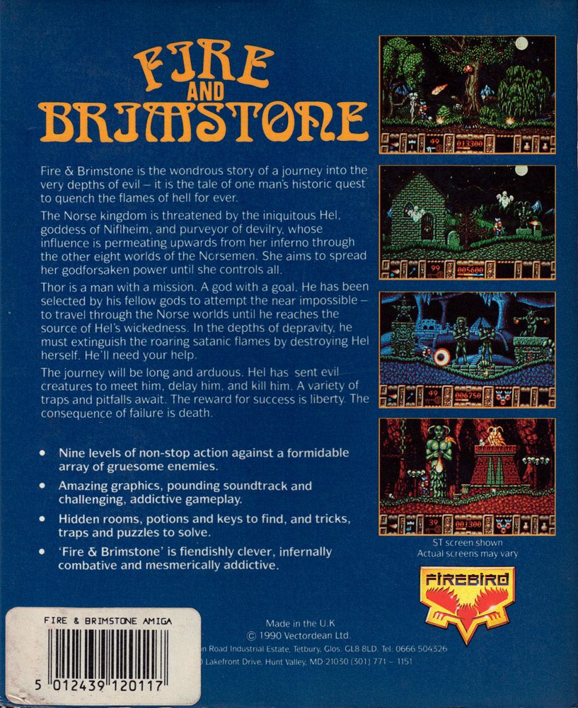 Fire and Brimstone - Dos