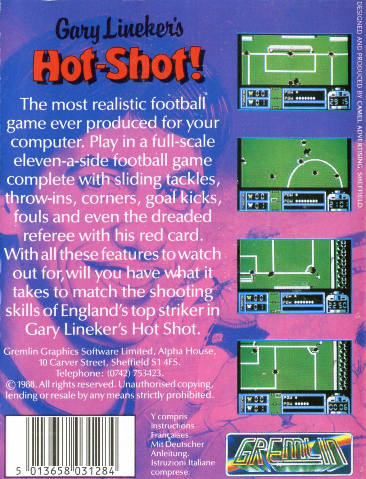 Gary Lineker's Hot-shot! dos