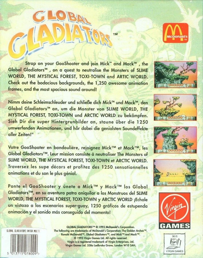 Global Gladiators dos