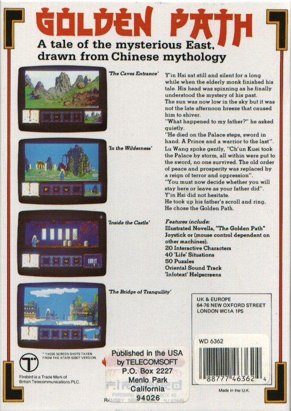 Golden Path - Dos