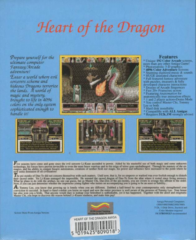 Heart of the Dragon - Dos