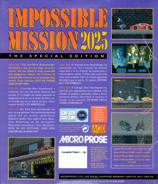 Impossible Mission 2025 - The Special Edition - Dos