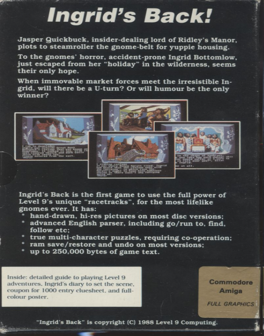 Ingrid's Back! - Dos